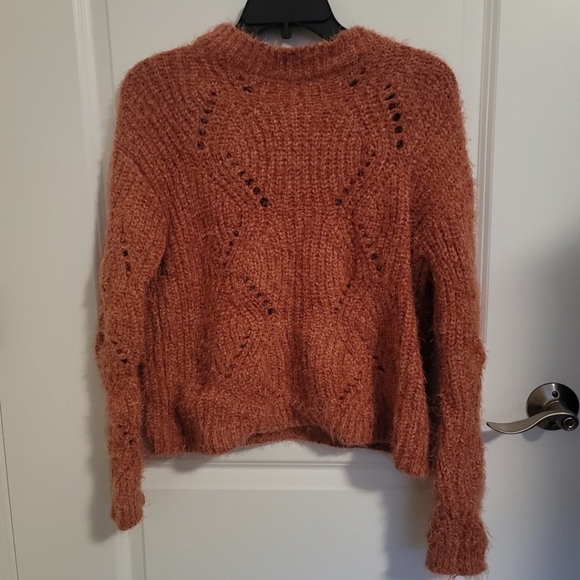 Freshman 1996 Coral Fuzzy Sweater - Picture 2 of 5
